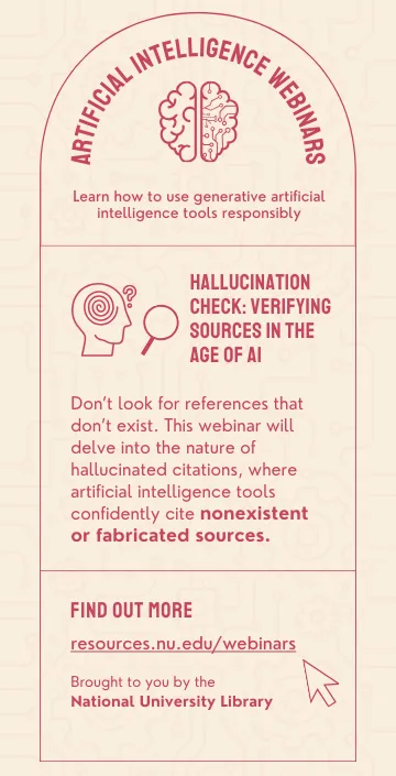 Ad for Hallucination Check webinar