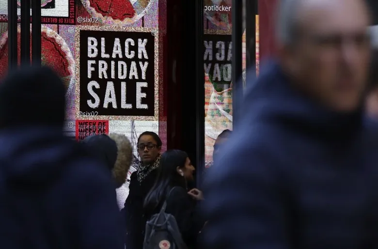 Black Friday sales in New York, USA - 24 Nov 2017
