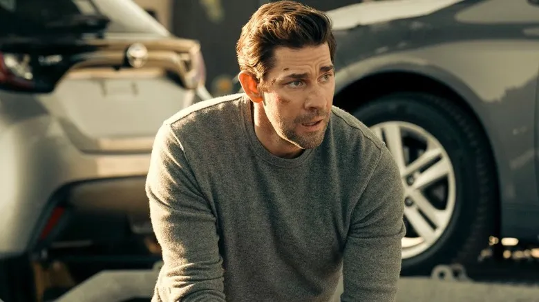 Jack Ryan with a cut forehead in Tom Clancy's Jack Ryan