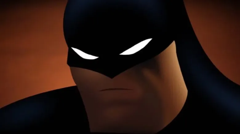 Batman glaring