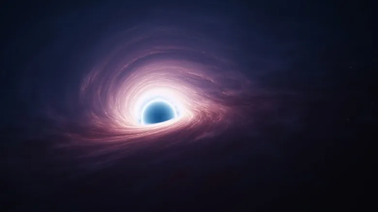 black hole digital concept art