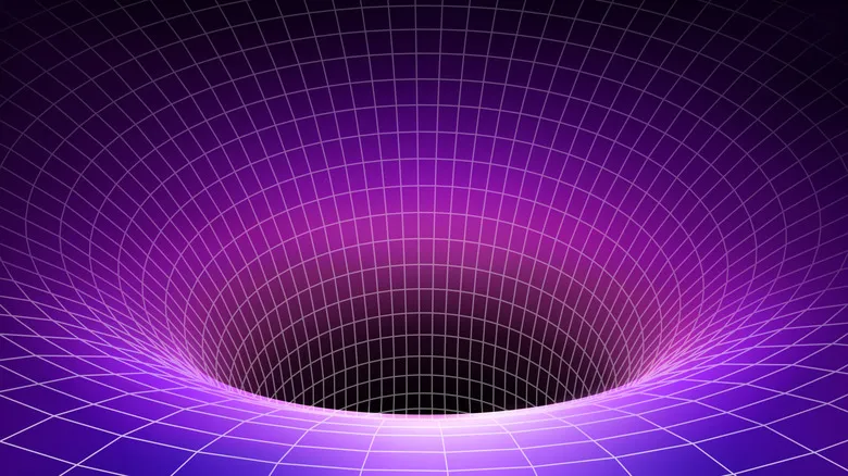 black hole vector illustration concept