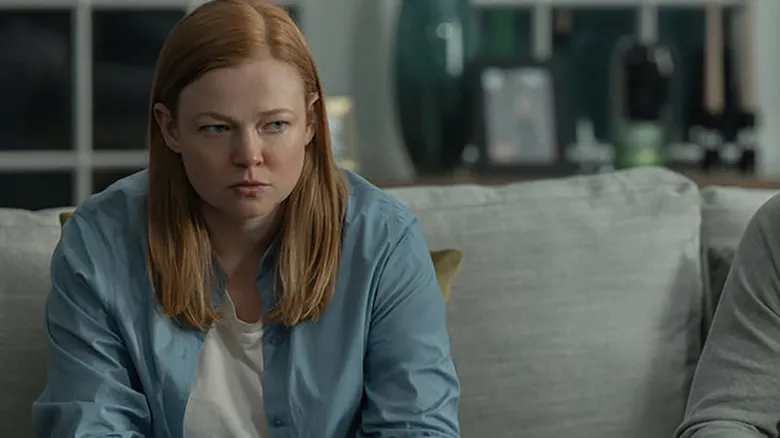 Sarah Snook and Jake Lacy in All Her Fault