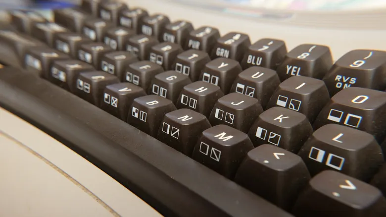 The Commodore 64 computer.